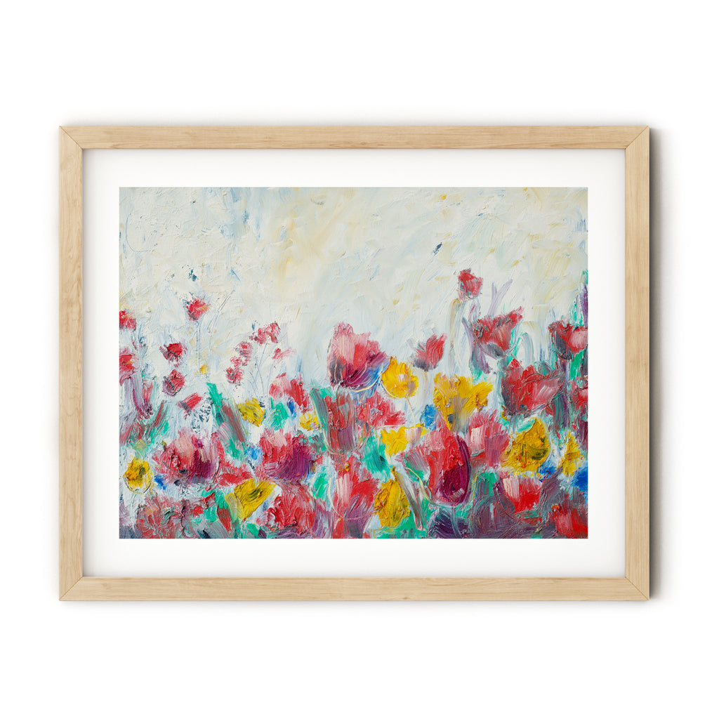 Dreaming of Spring, digital print of original oil painting - Harmony House, LLC