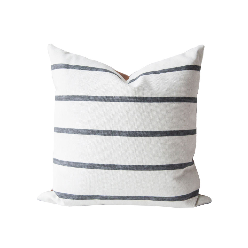 Miles Stripe Pillow Cover - Harmony House, LLC